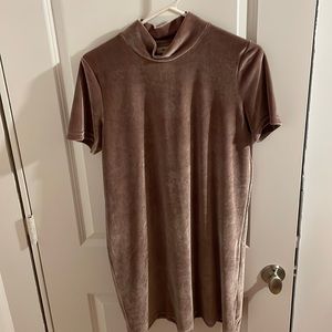 Madewell velour dress